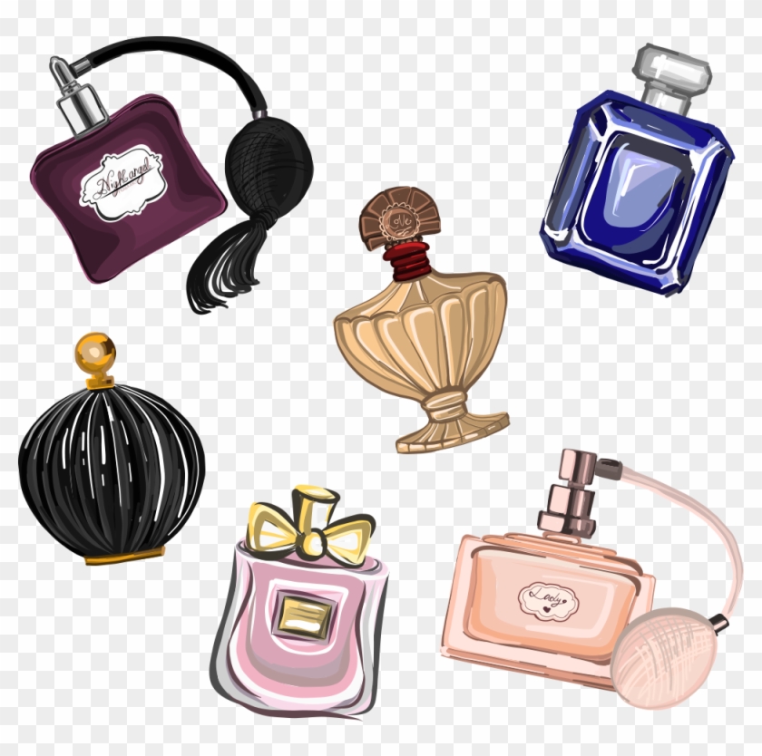 Perfume Drawing Illustration - Perfume Vector #660868