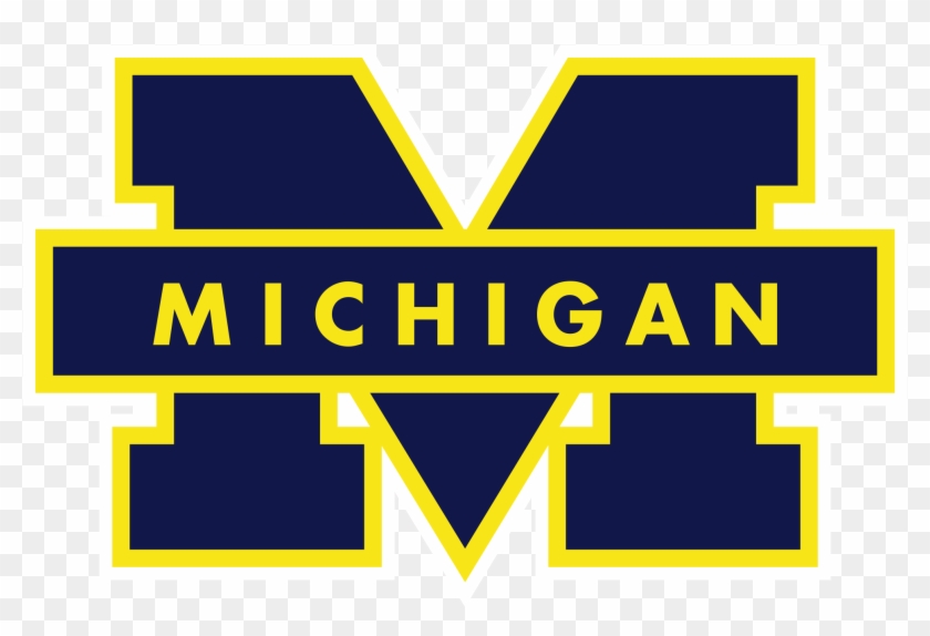 Michigan M Michigan Wolverines Logo Svg M - University Of Michigan Logo #661094