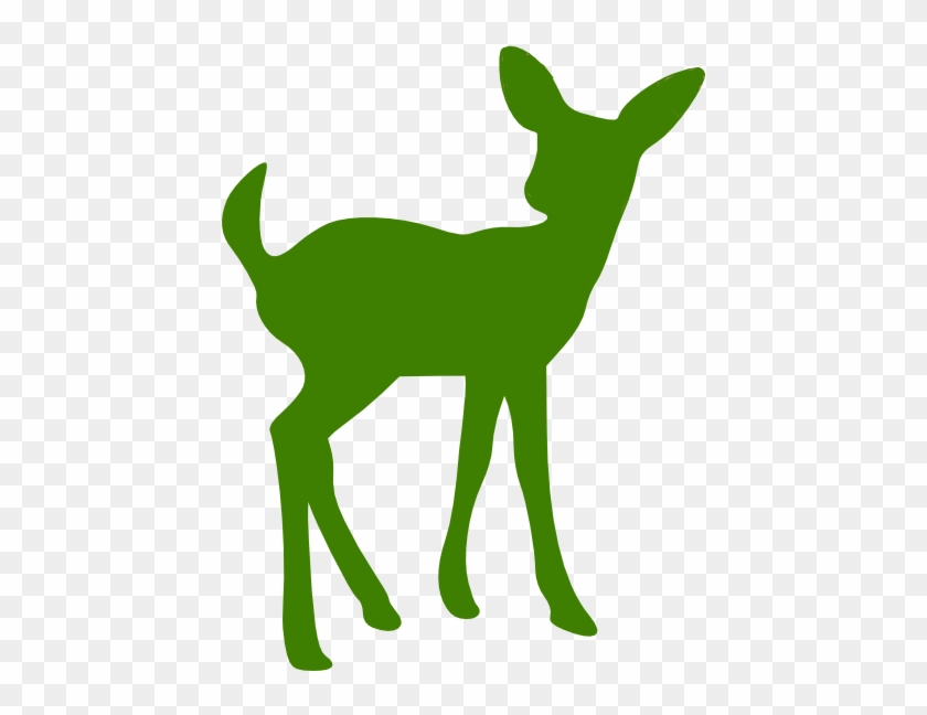 Fawn Silhouette Vector #661225