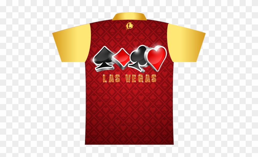 Las Vegas Red And Gold Suits Dye Sublimated Jersey - Dye Sublimation Jerseys Background #661306