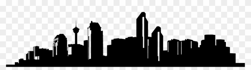 New Orleans Skyline Pictures - Calgary Skyline Silhouette Transparent #661507