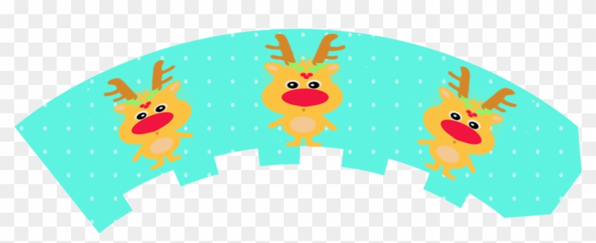 Plantilla Wrapper Baja %281%29 Reno Y Nieve - Cartoon #661537