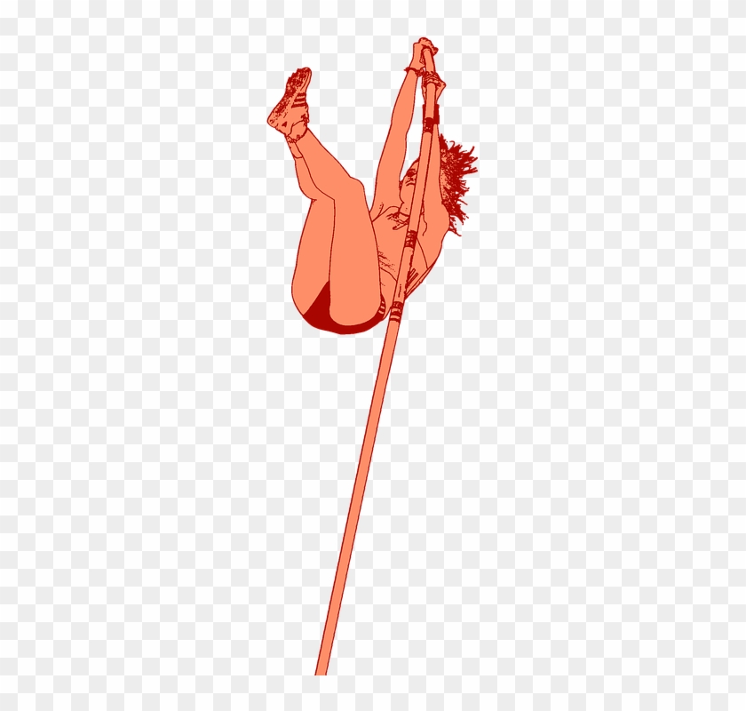 Pole Dancing Cliparts 14, Buy Clip Art - Salto De Garrocha Png #661616