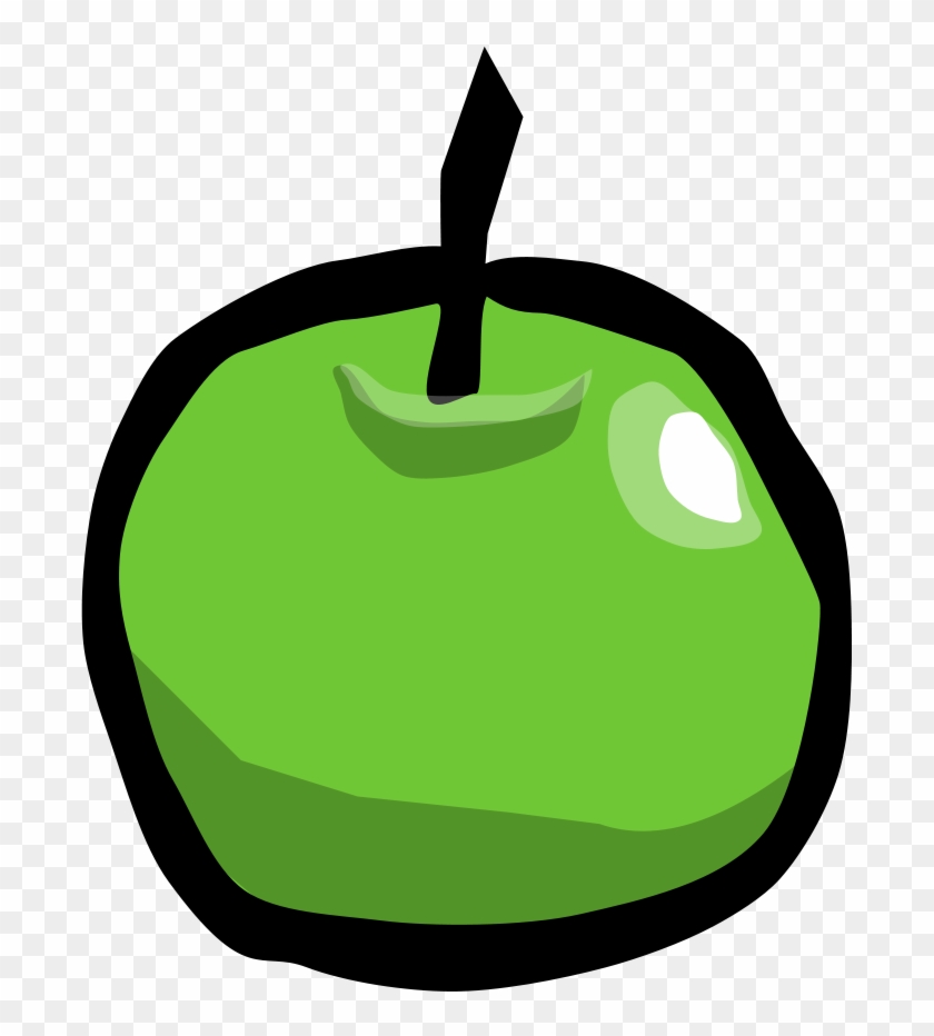 Clipart - Apple - Cartoon Plum Png #661617