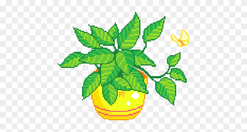 Transparent Plant Pixel Gif #661650