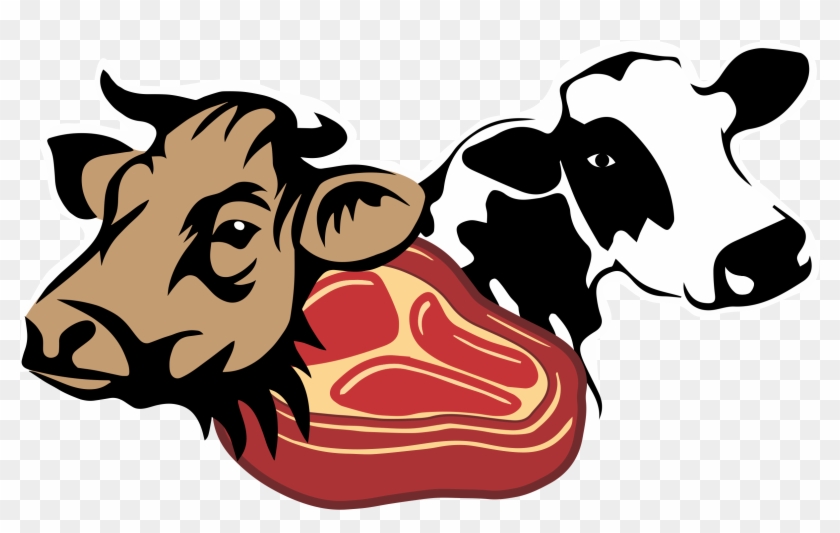 Meta - Stickalz Llc Cow Head Vinyl Wall Art Decal Sticker #661760