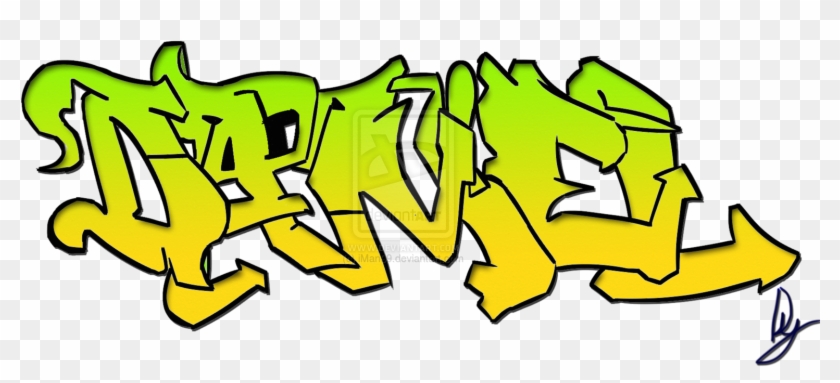 The Name Daniel In Graffiti - Graffiti #661853