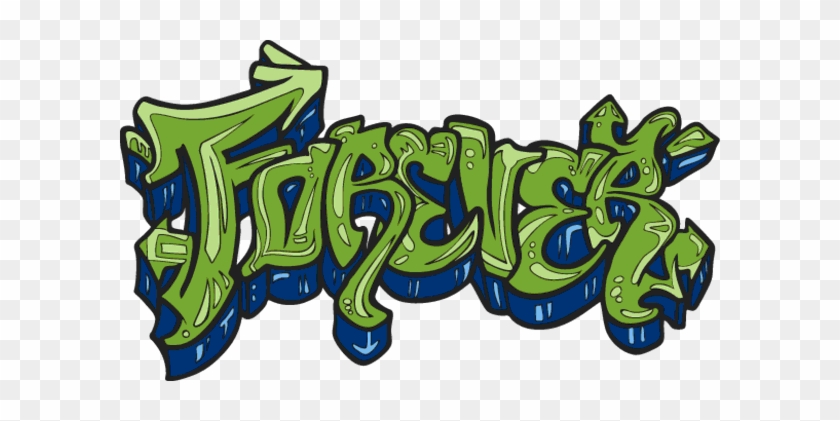 We - Forever In Graffiti Letters #661855