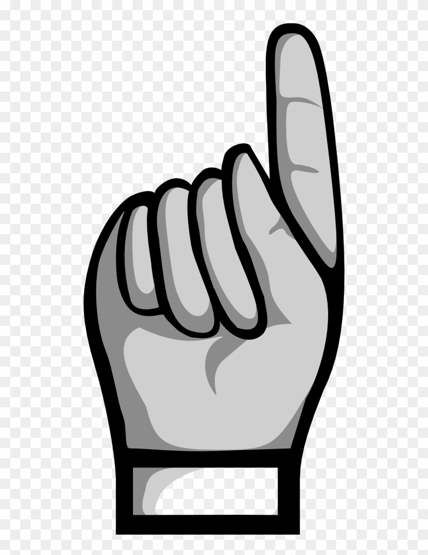 Hand - Pointer Finger Clip Art #661956
