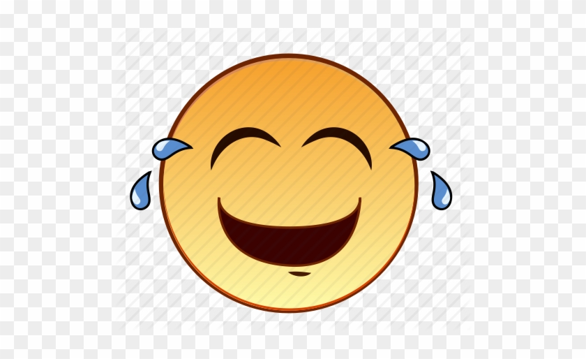 Laughing Smiley - Lol Crying Emoji Png #662030