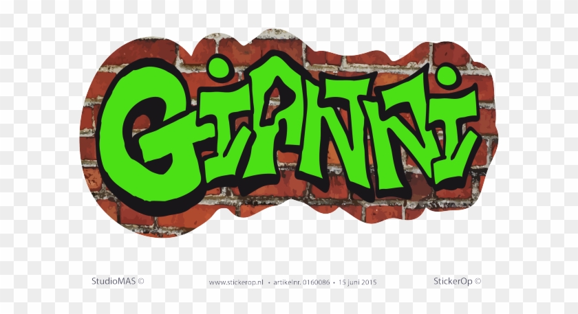 Muursticker Graffiti Type B - Illustration #662043