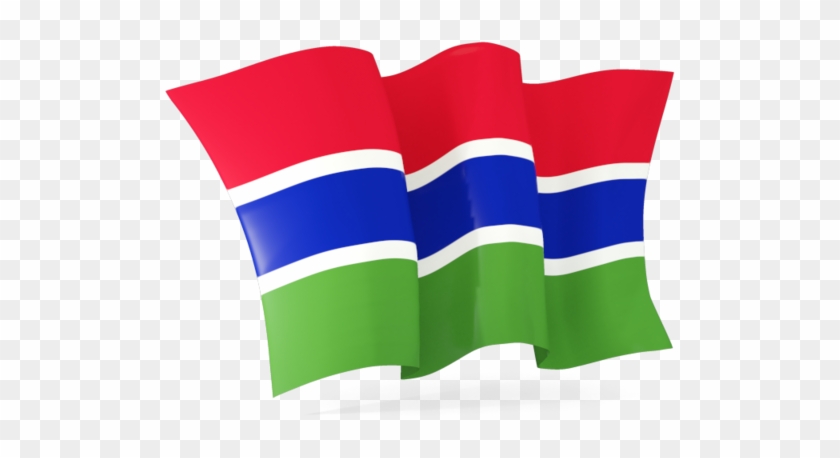 Illustration Of Flag Of Gambia - Gambia Flag Png #662083