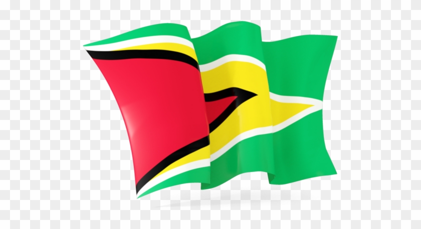 Illustration Of Flag Of Guyana - Guyana Flag Png #662091