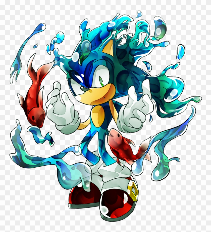 Sonic Adventure 2 Sonic Colors Segasonic The Hedgehog - Sonic Afraid Of Water #662177