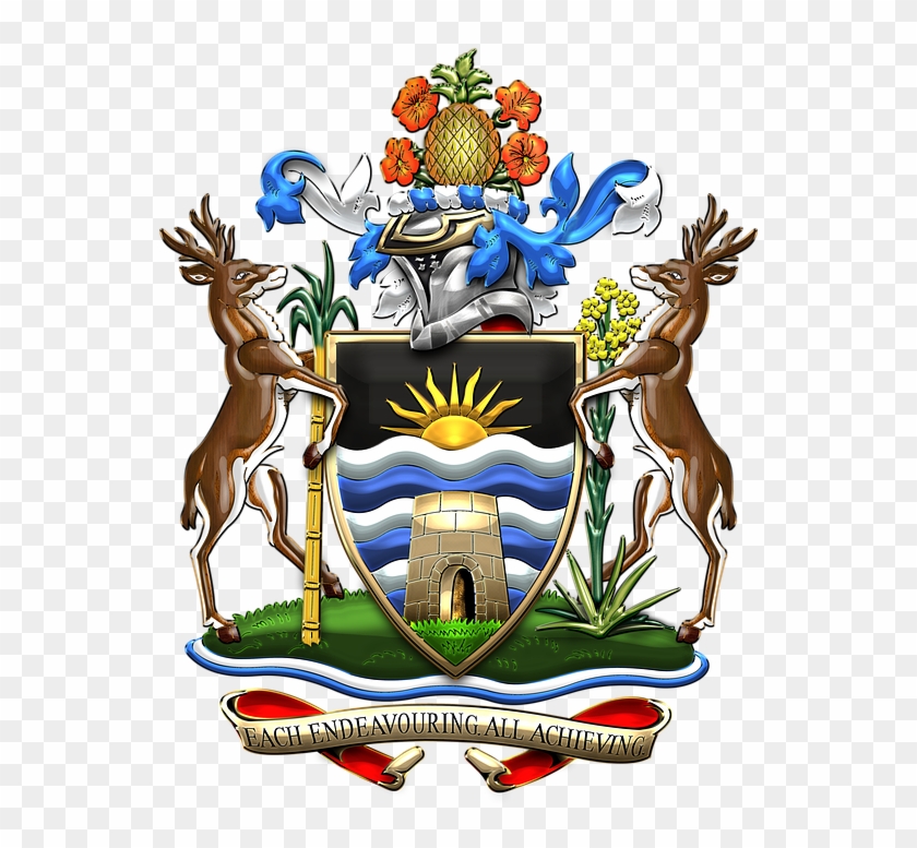 Captain Boomerang Cliparts 3, Buy Clip Art - Barbuda Coat Of Arms #662297