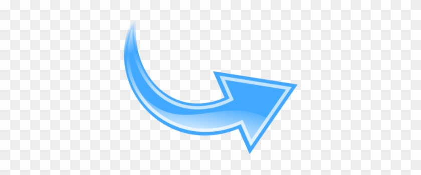 Arrow Curved Blue Png Arrow Clipart Png 800 - Blue Curved Arrow Png #662311