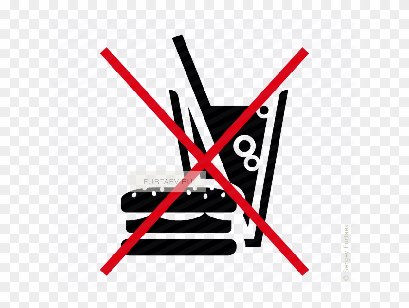 No Food Vector Icon Stock 790078252 Shutterstock - Junk Food Crossed Out #662371