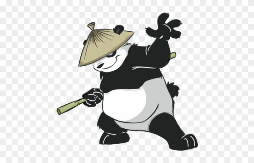 Panda By Winter-freak - Cool Cartoon Panda Png #662460