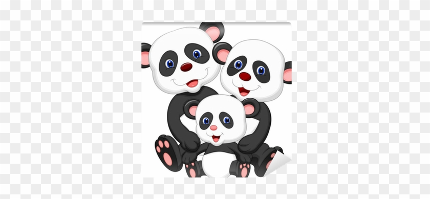 Panda Family Cartoon #662462