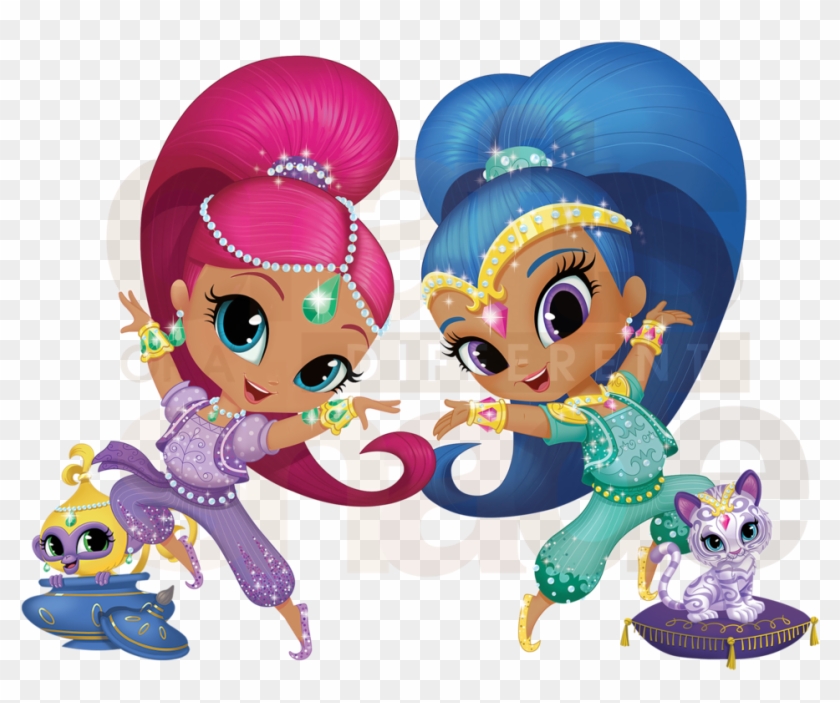 Shimmer And Shine Clip Art - Shimmer And Shine Png #662473