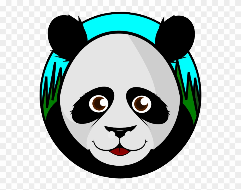 Panda Face Clipart - Danger Animals Face Clipart #662535
