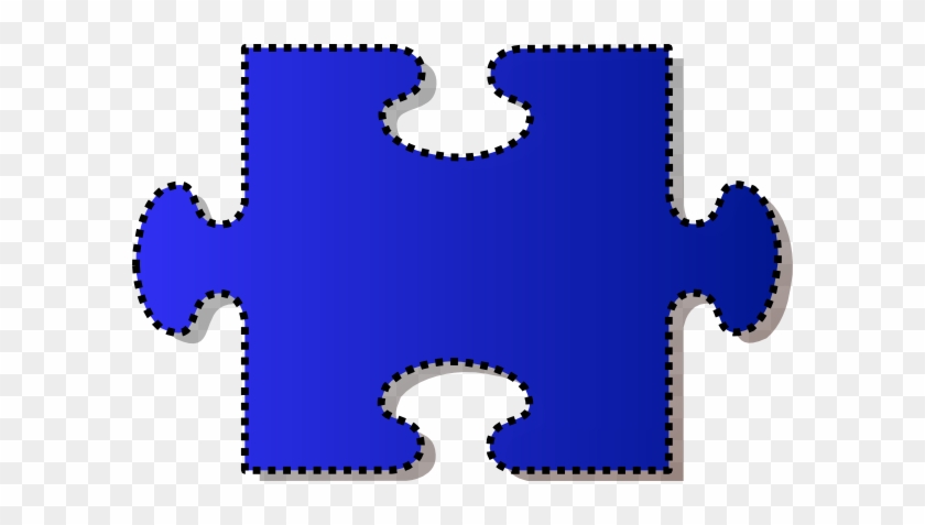 Puzzle Piece Cut Out #662557