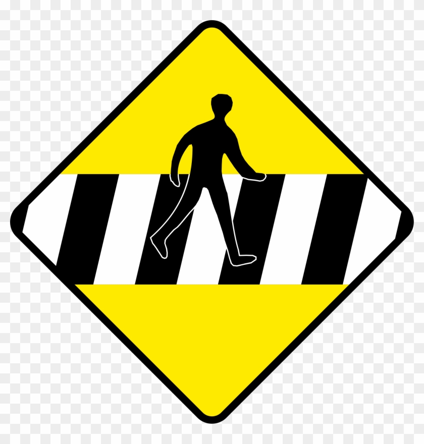 Open - Traffic Signs Pedestrian Crossing #662607