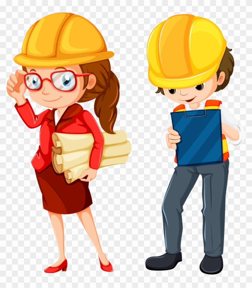 Profissões E Ofícios - Engineer Clipart #662648