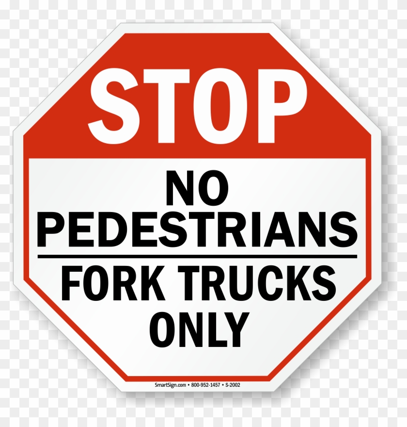 Forklift Lift Truck Sign - Crossing Guard Clip Art #662703