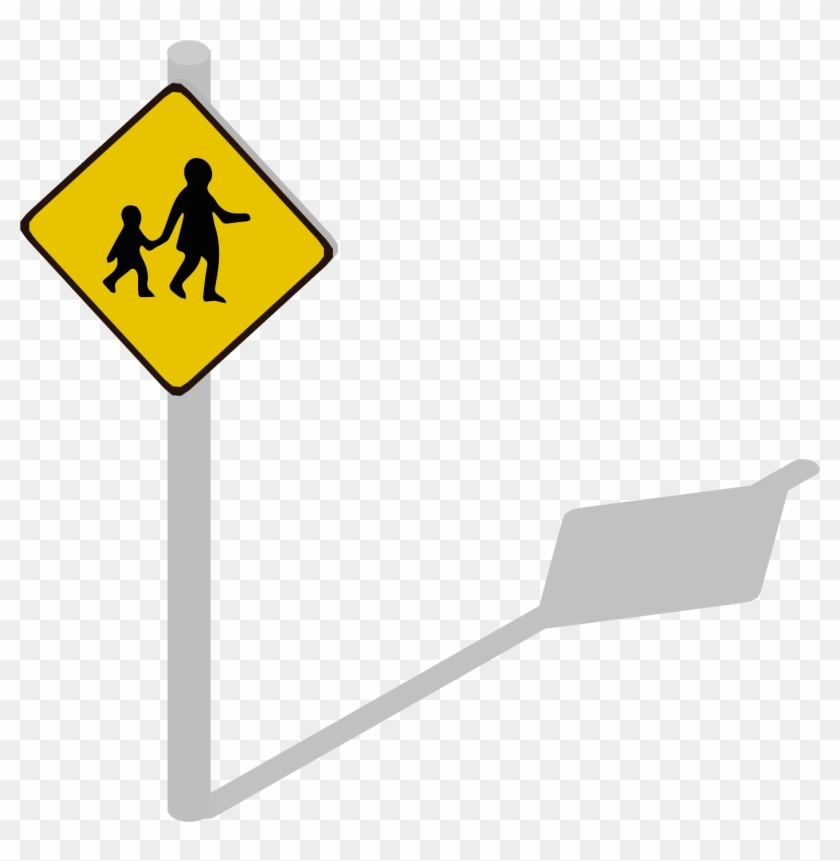 Traffic Sign Warning Sign Pedestrian Crossing - Caution This Is Sparta #662791