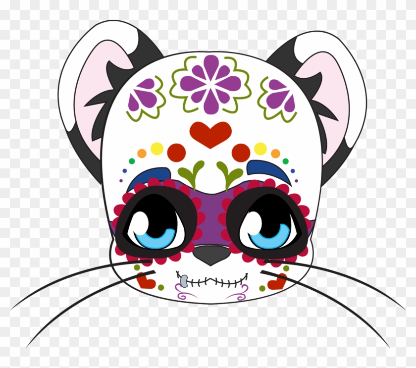 Xepher Chibi Head Dia De Los Muertos By Jumikazu - Illustration #662793