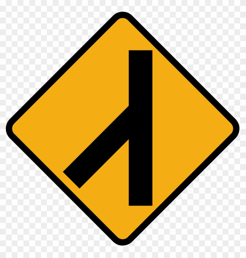 Diamond - Traffic Merging From Left #662805