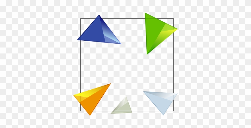 3d Triangle Geometric Shaped Background, Triangle, - Geometry #662817