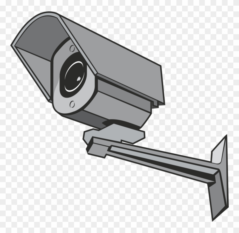 Security Camera Clipart Surveillance Camera Clipart - Surveillance Camera Clipart #662871
