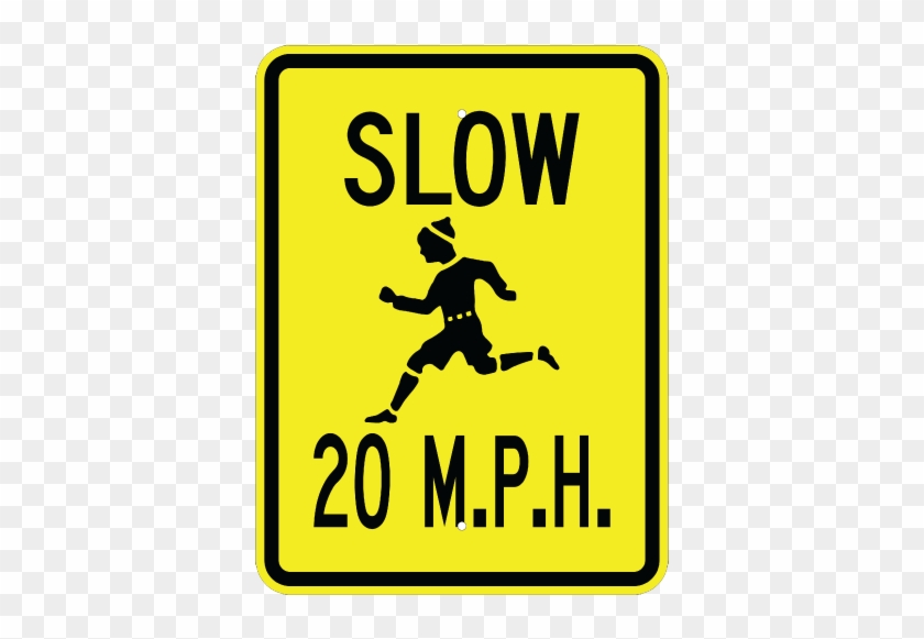 Related Products - Slow Children Sign #662896