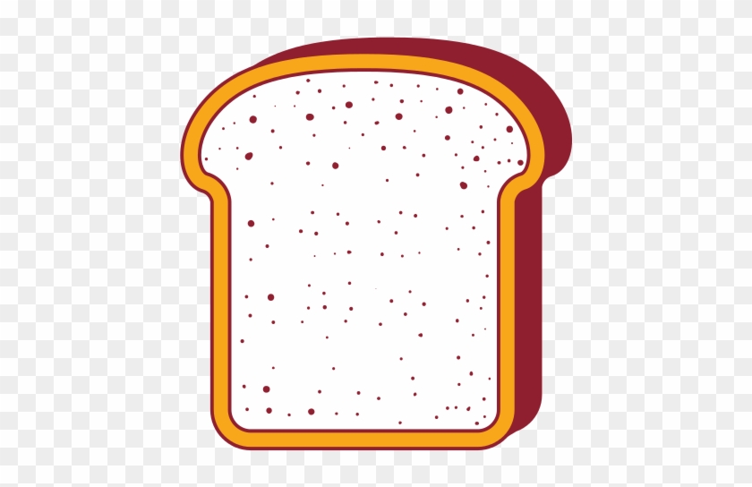 Bread Slice Icon - Bread Slice Icon #662952
