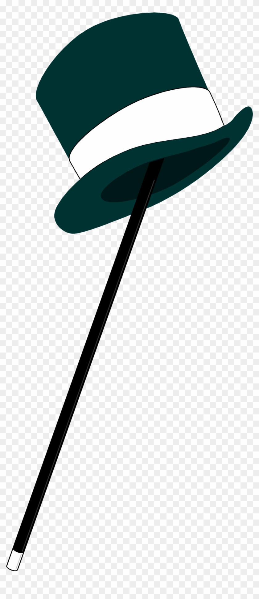 Top Hat And Cane Clipart - Top Hats And Canes #662961