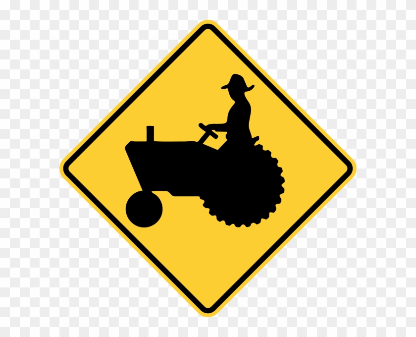 File - Mutcd W11-5 - Svg - Tractor Crossing Sign #662970
