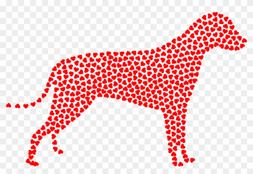 Dog With Heart Clip Art #663032