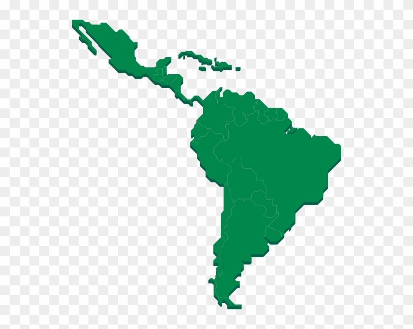 America Latina Map Png #663081