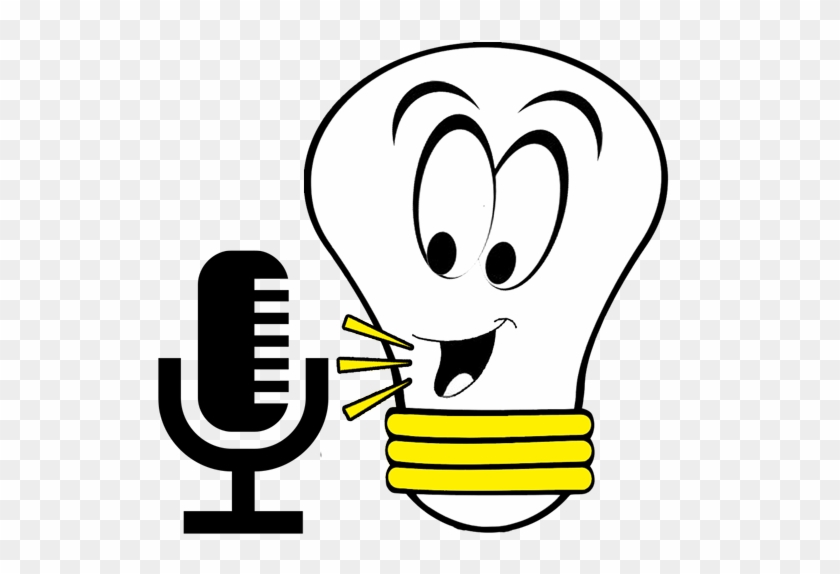 We Have Access To A Great Team Of Voice Over Artists - Cartoon Light Bulb Black And White #663183