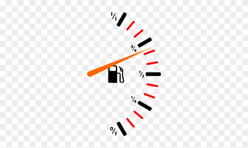 Fuel Gauge - Fuel Meter Png #663203