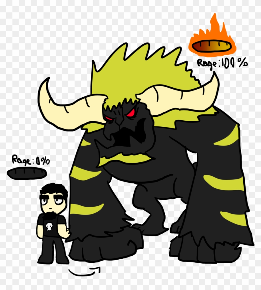 Rage Meter By Thedragon-king - Cartoon #663271