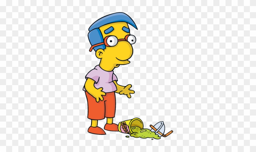 Milhouse Teki Debyyttinsä Simpsonien Ensimmäisessä - Milhouse Van Houten #663424