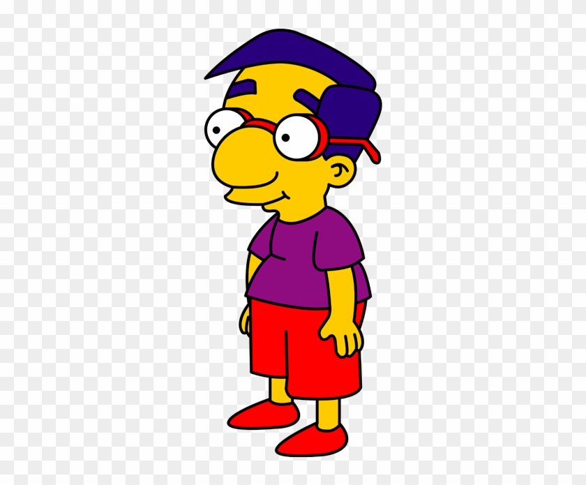 Simpsons-milhouse Van Houten - Bart Simpson Best Friend #663528