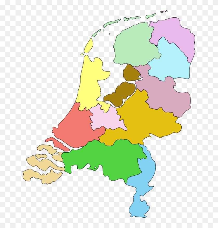 Get Notified Of Exclusive Freebies - Netherlands Map #663610