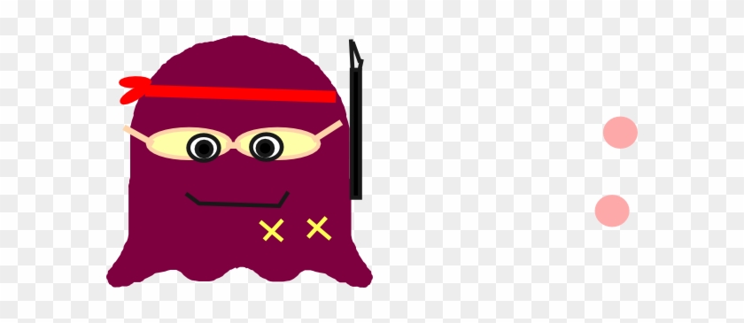 Pacman Ninja Clip Art - Pacman Ninja Clip Art #663628