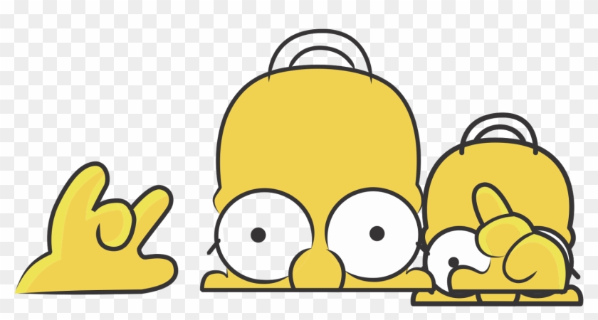 Homer Simpson Bart Simpson Nelson Muntz Milhouse Van - Homer Simpson Bart Simpson Nelson Muntz Milhouse Van #663662
