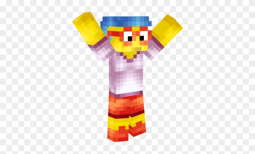 Necqdzjpng - Minecraft Bart Simpsons Skin #663679