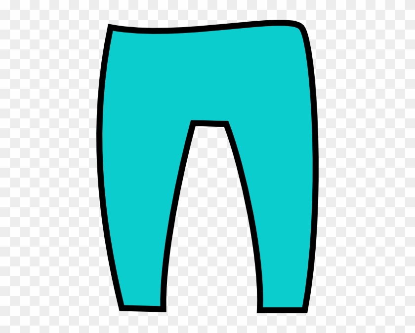 Turquoise Trousers Clip Art - Turquoise Trousers Clip Art #663685